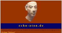 Desktop Screenshot of echn-aton.de